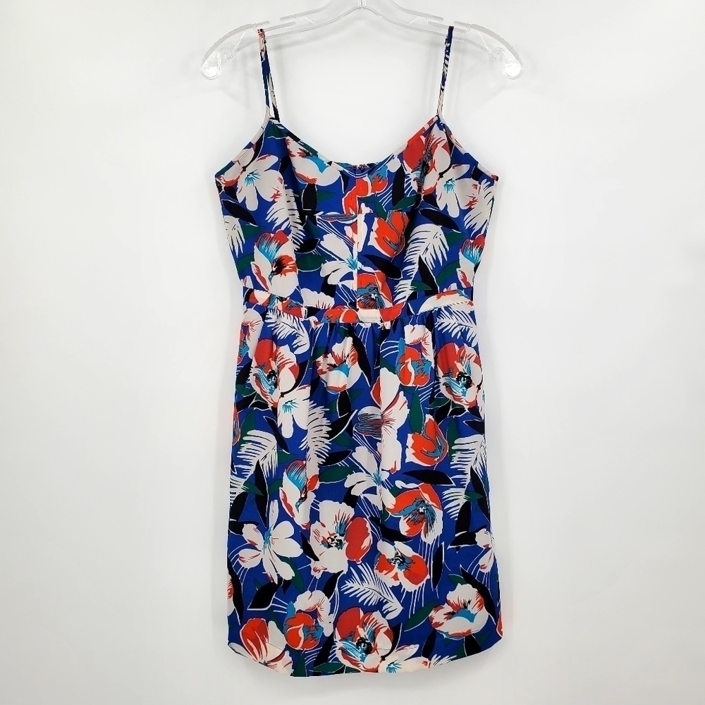 J. Crew Factory Spagetti Strap Floral Mini Summer Dress